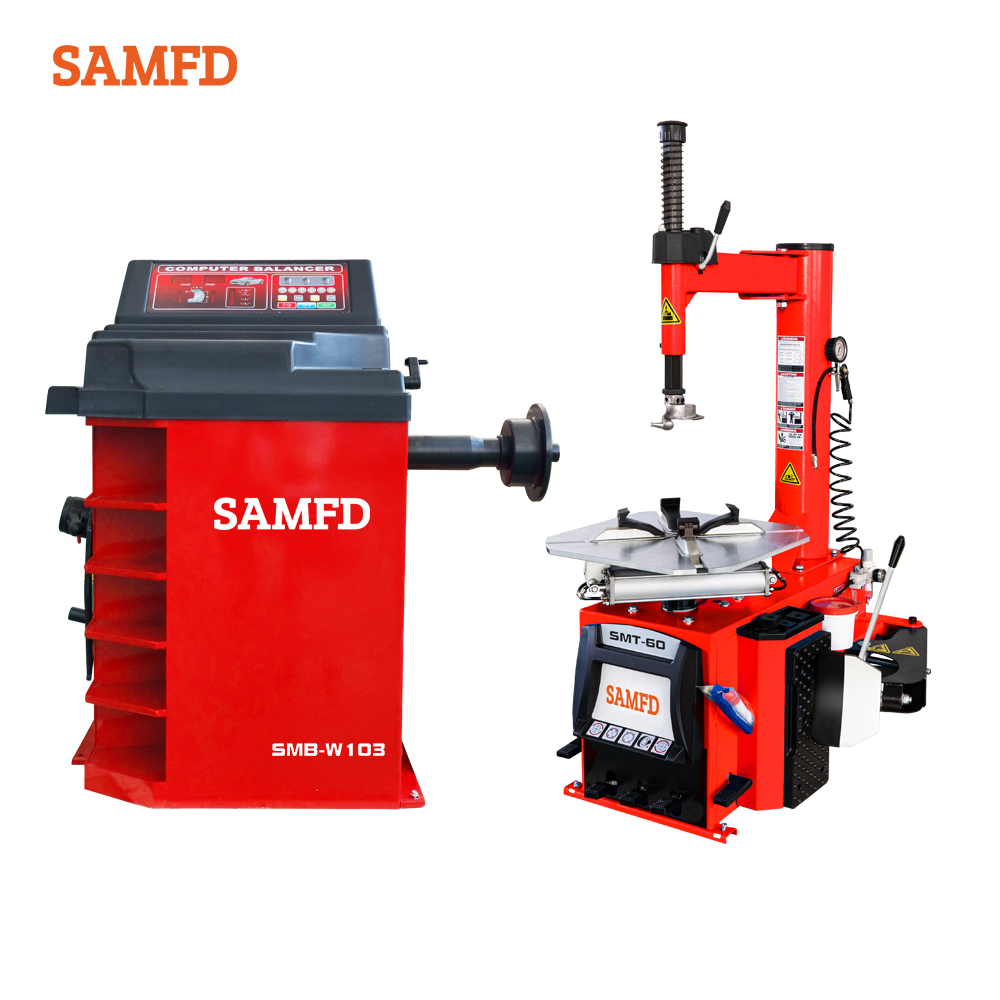 جهاز ضبط زوايا العجلات ثلاثي ا - مراجعة Tire Balance Machine وسعره