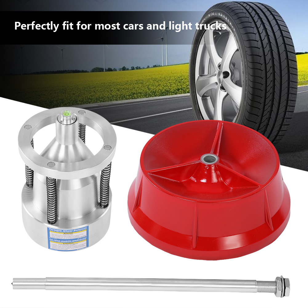 موازن إطارات محمول للسيارات وا - مراجعة Tire Balance Machine وسعره