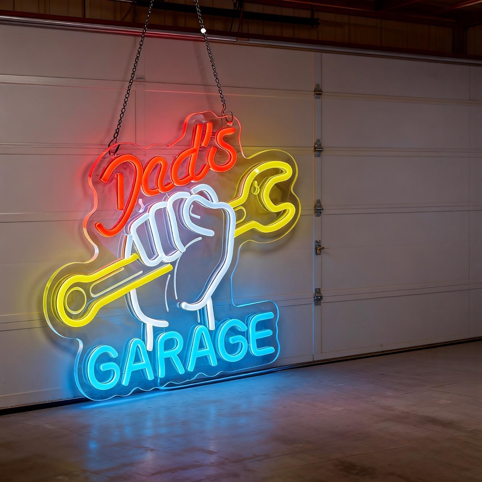 لافتة نيون LED لتزيين الجدران  - مراجعة Auto Repair Shop Open وسعره